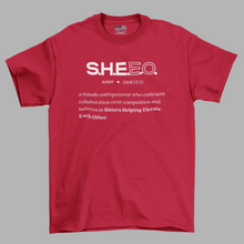 Load image into Gallery viewer, SHEEO (WHITE DEFINITION) Premium Tee
